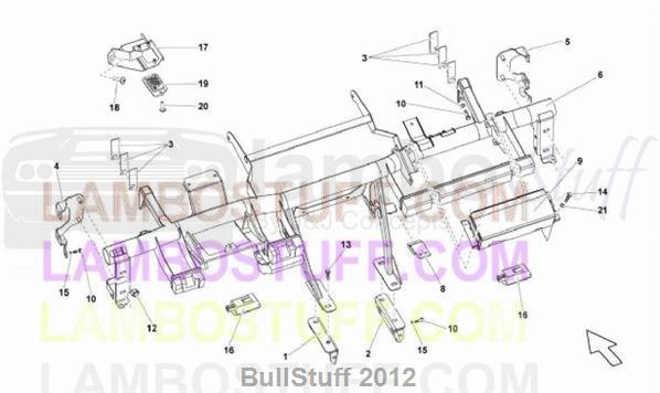 2014 Lamborghini GALLARDO LP 560-4 SPYDER FL II EUROPE CHASSIS (857.05.00)